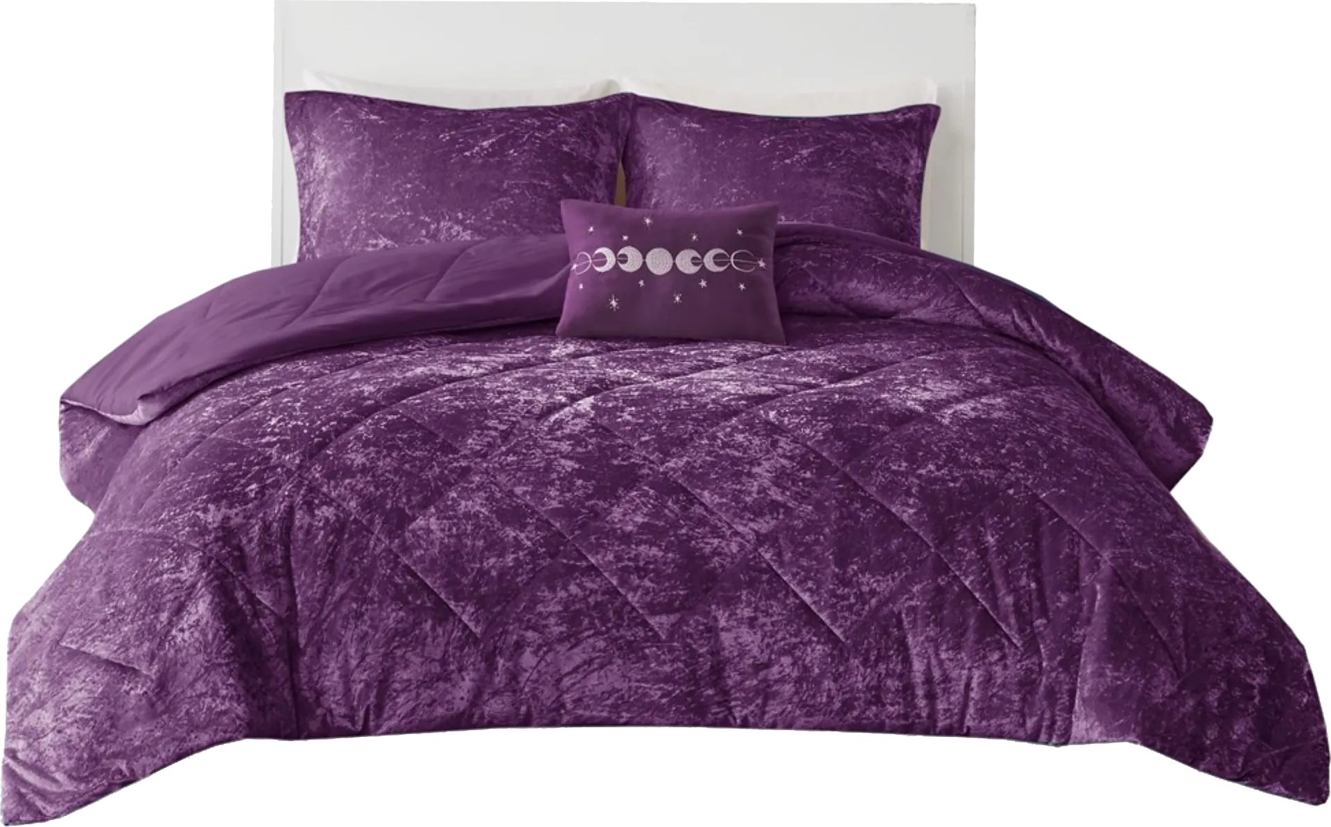 Bajaro Purple King Comforter Set - Image 1