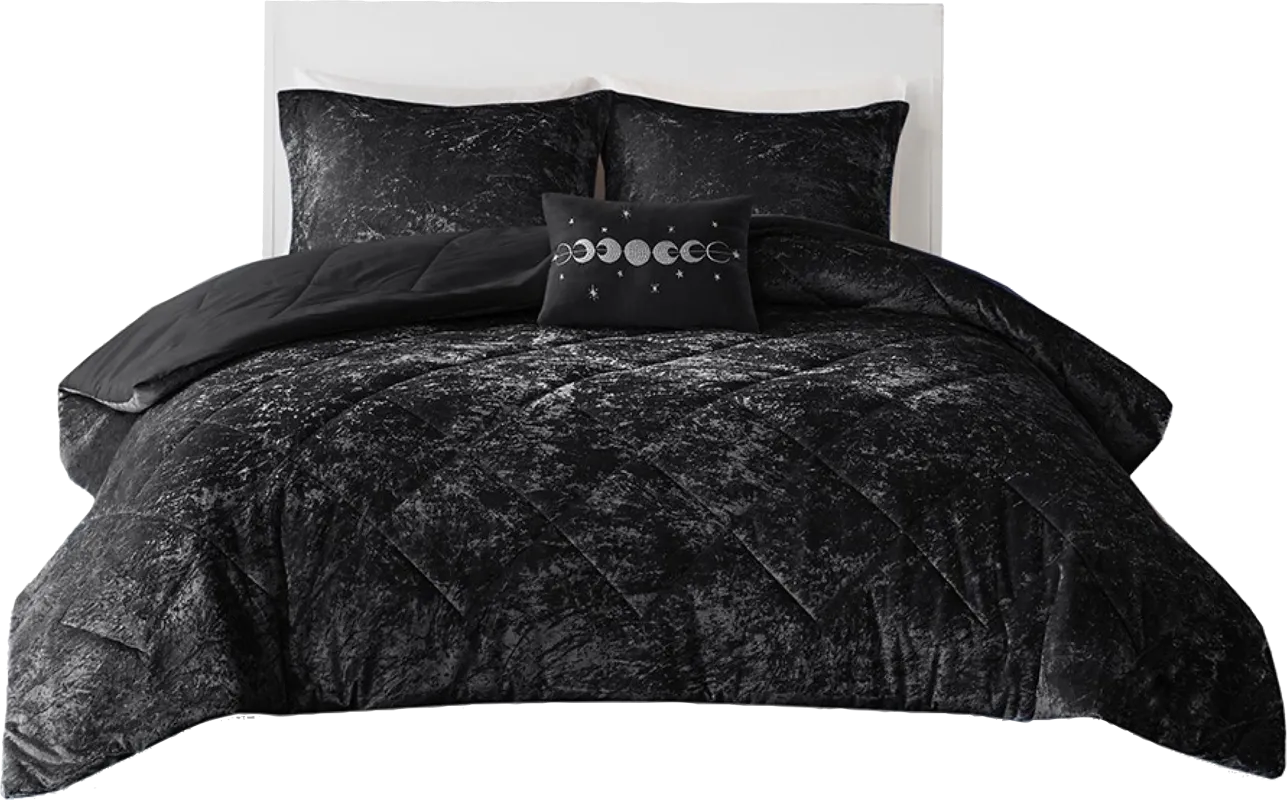 Kids Bajaro Black Twin Comforter Set