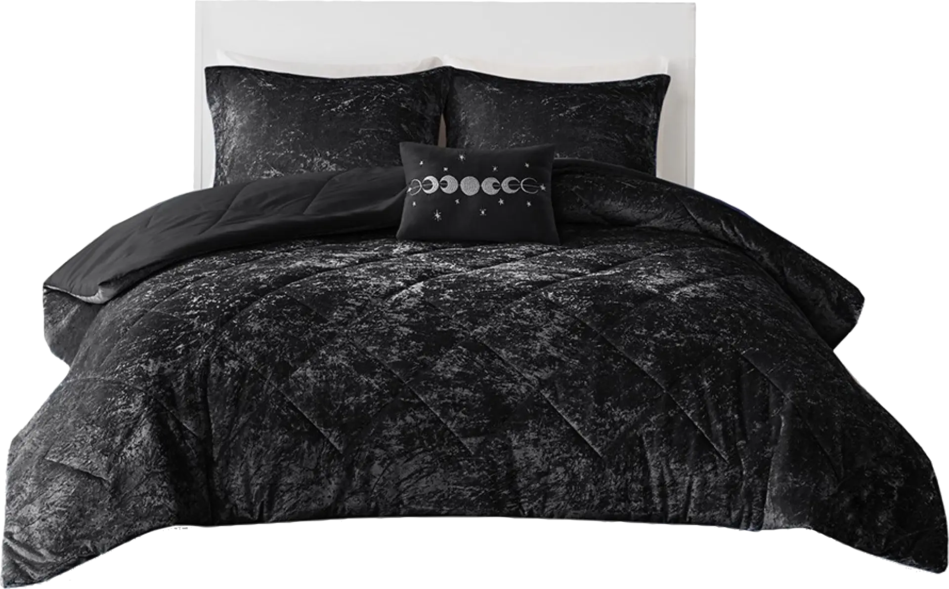 Bajaro Black King Comforter Set