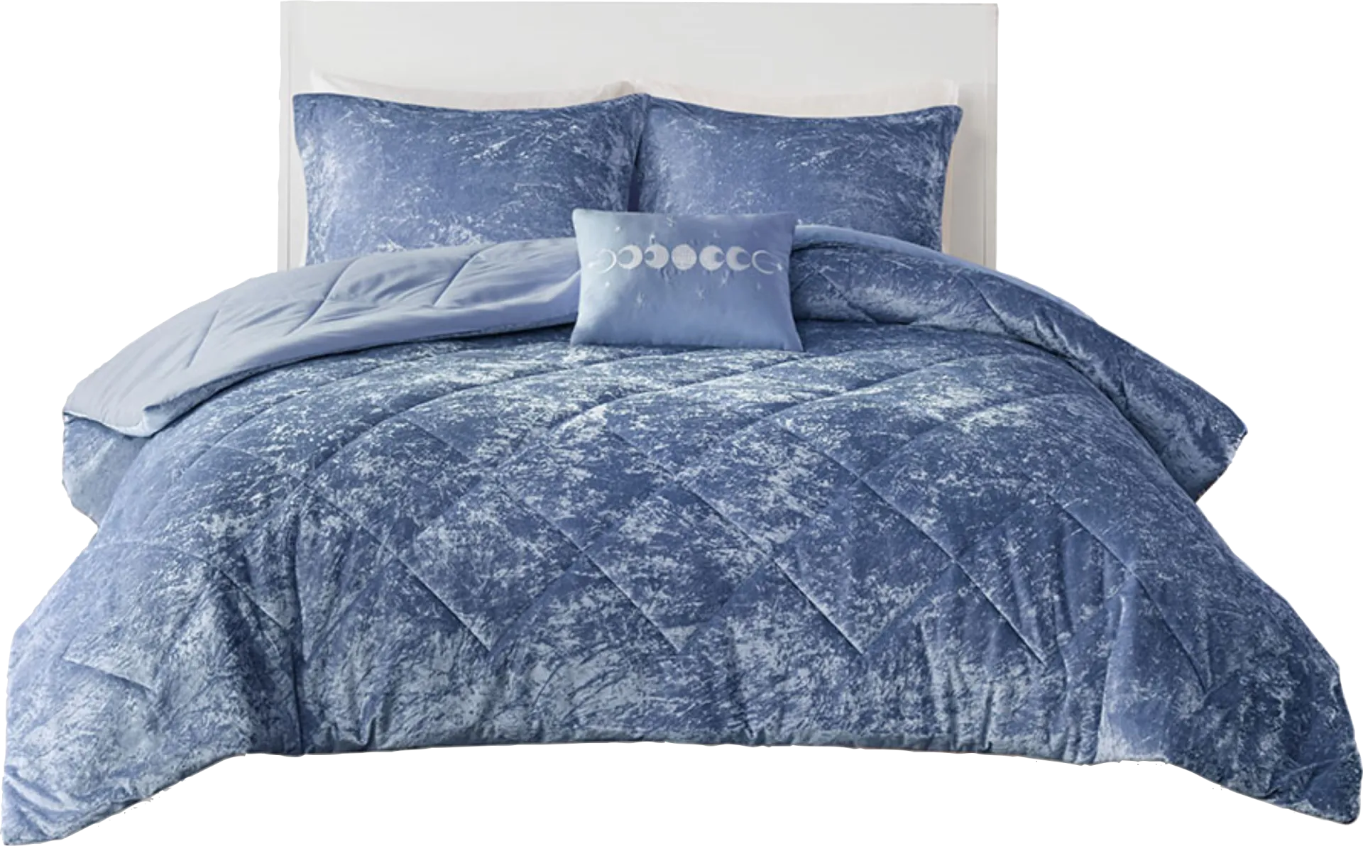 Bajaro Blue King Comforter Set - Image 1