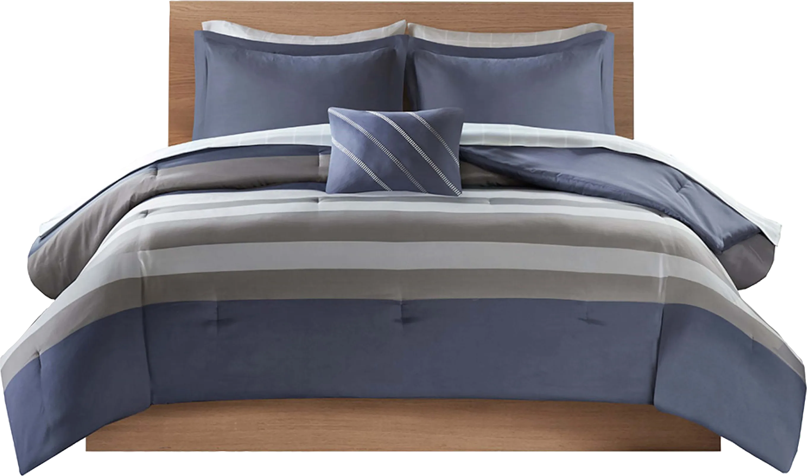 Kids Ohara Blue Twin XL Comforter Set - Thumbnail - Image 1