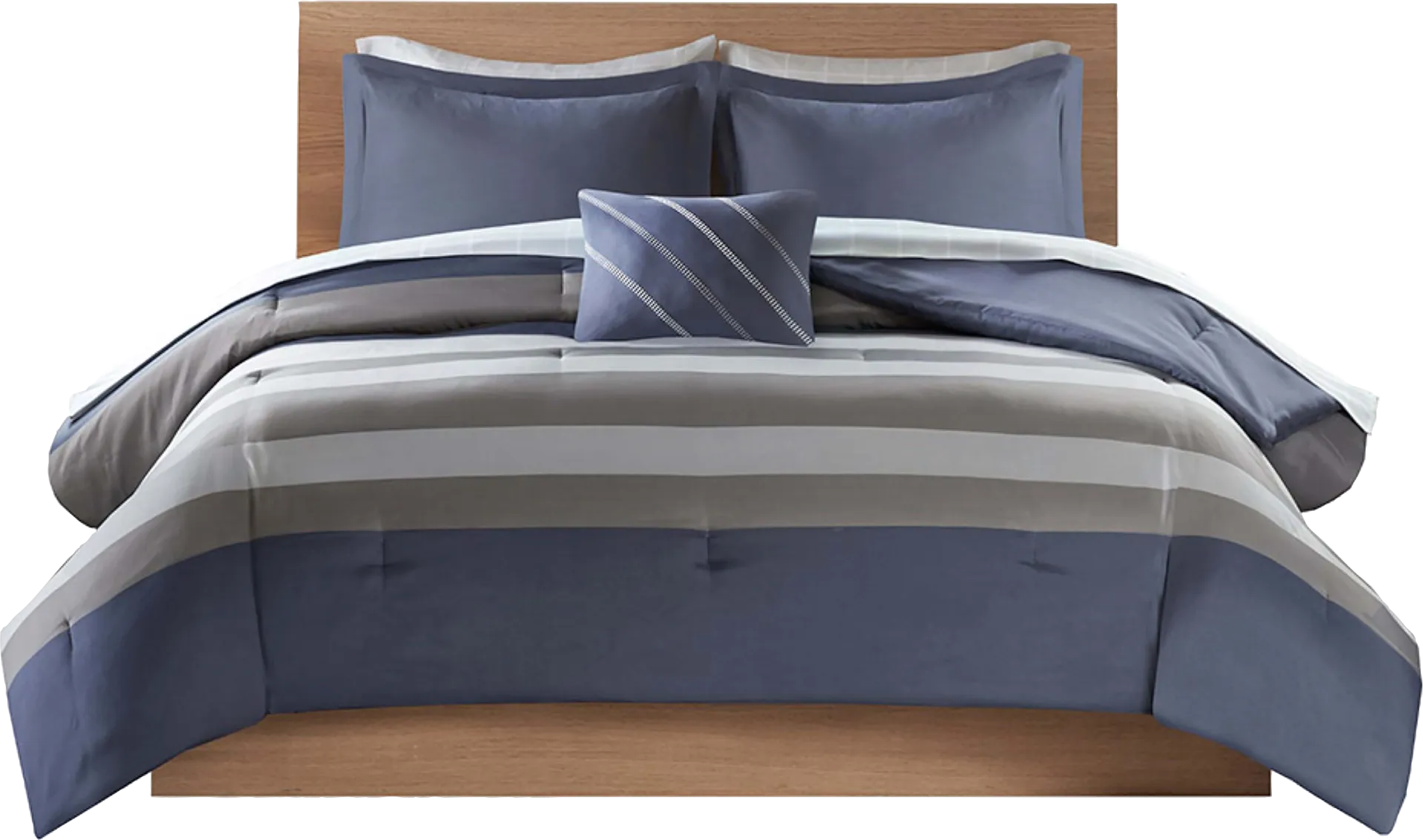 Kids Ohara Blue Twin XL Comforter Set - Image 1