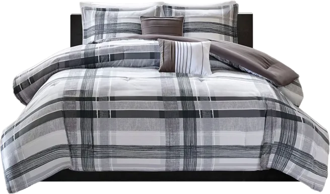 Kids Ceres Black Twin Comforter Set