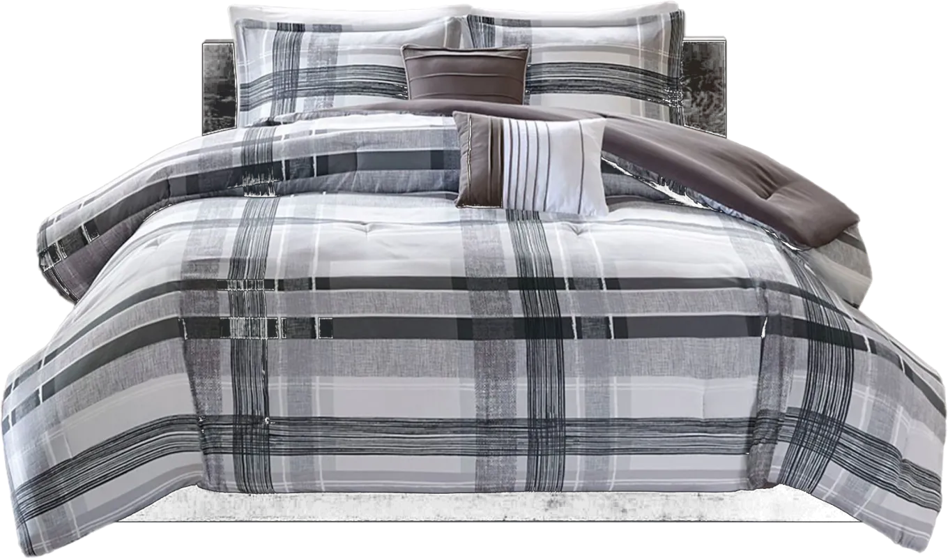 Kids Ceres Black Full Comforter Set