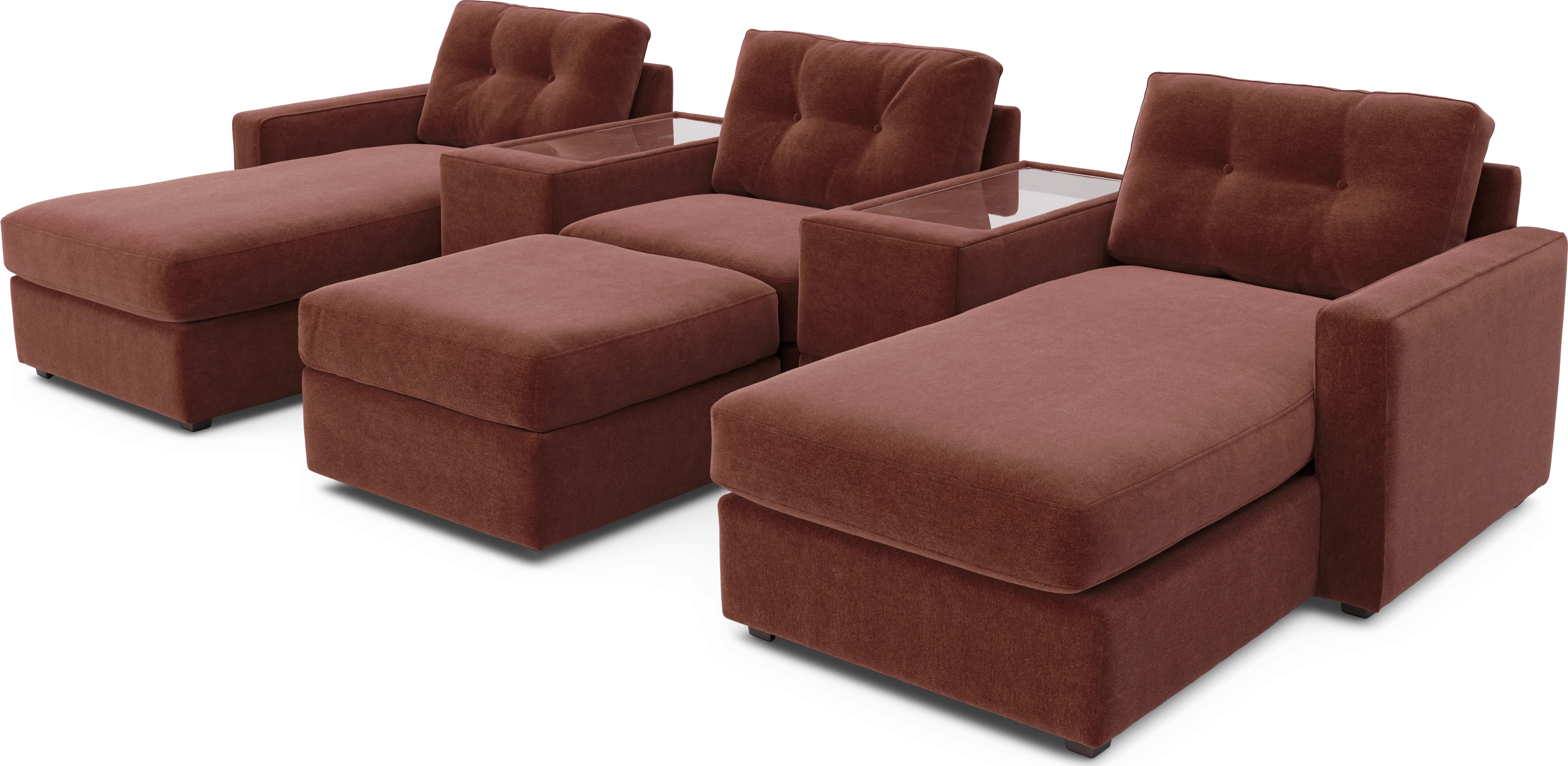 Merlot 6 Pc ModularOne - Thumbnail - Image 1