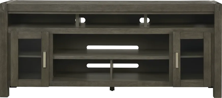 Hidden Springs II Gray 80 in. Console