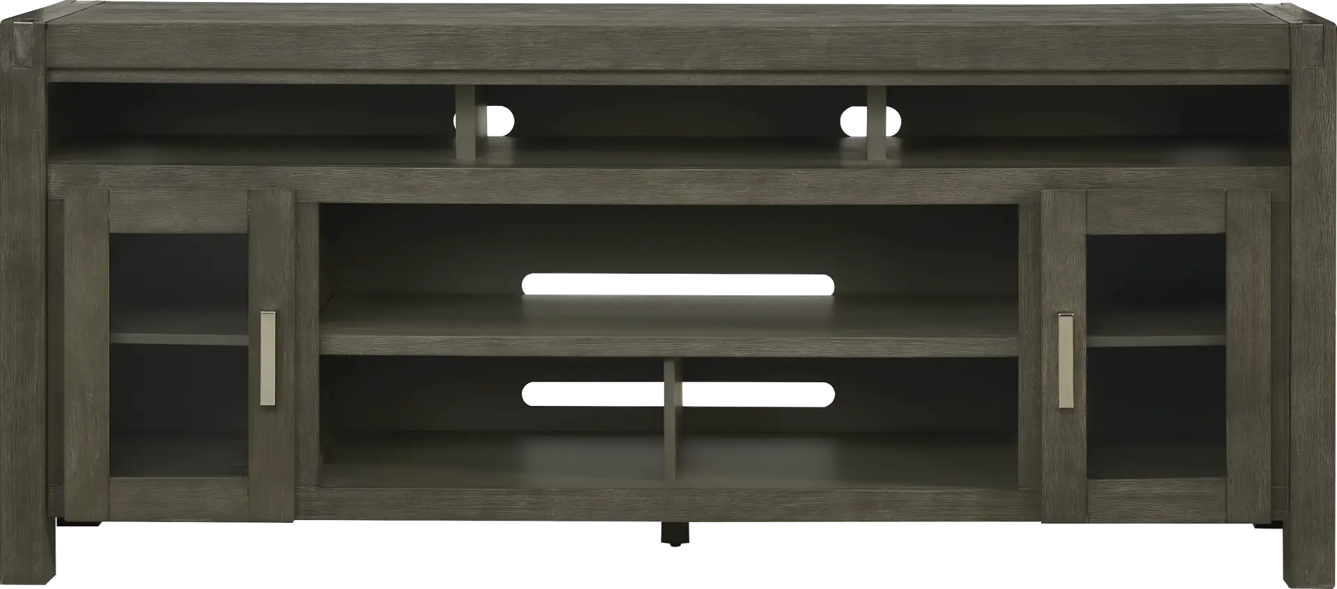 Hidden Springs II Gray 80 in. Console
