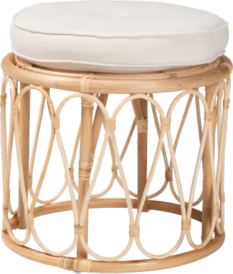 Sandcherry Brown Ottoman