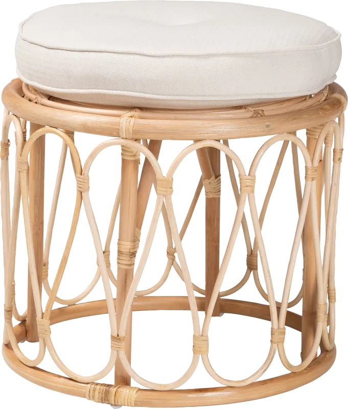 Sandcherry Brown Ottoman