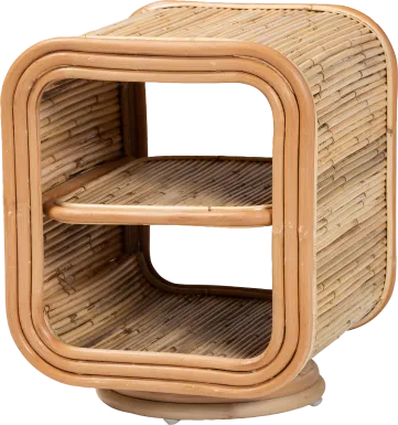 Deske Brown Nightstand