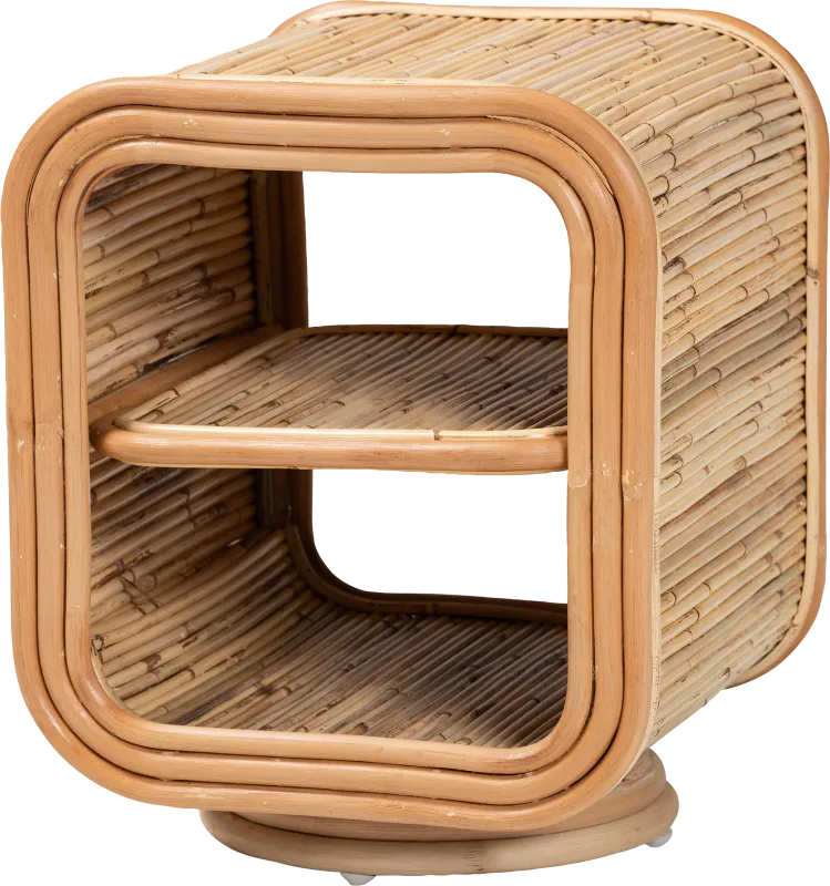 Deske Brown Nightstand