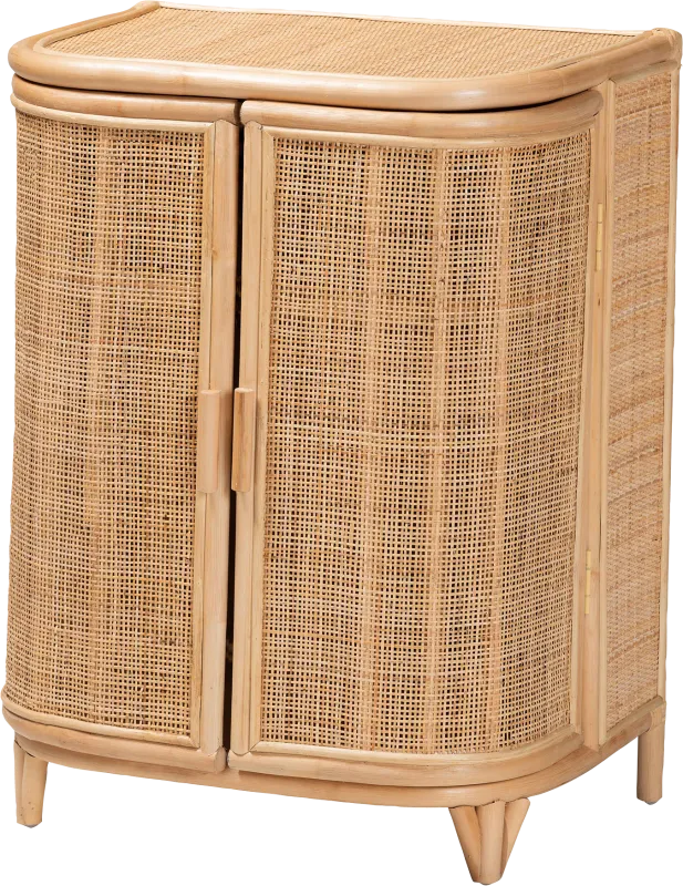 Berniece Brown Accent Cabinet