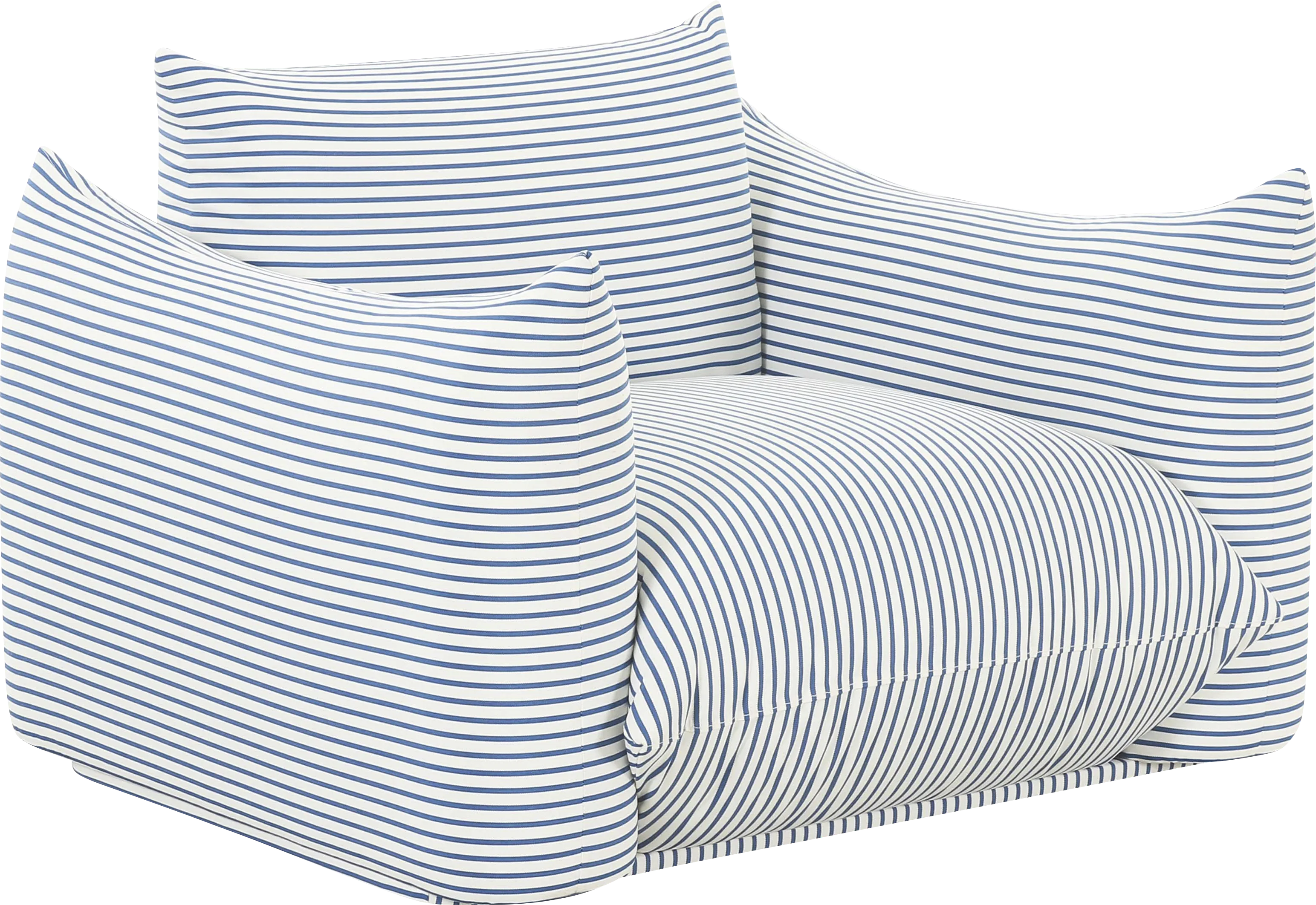 Macgeary Blue Accent Chair - Thumbnail - Image 1