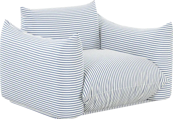 Macgeary Blue Accent Chair