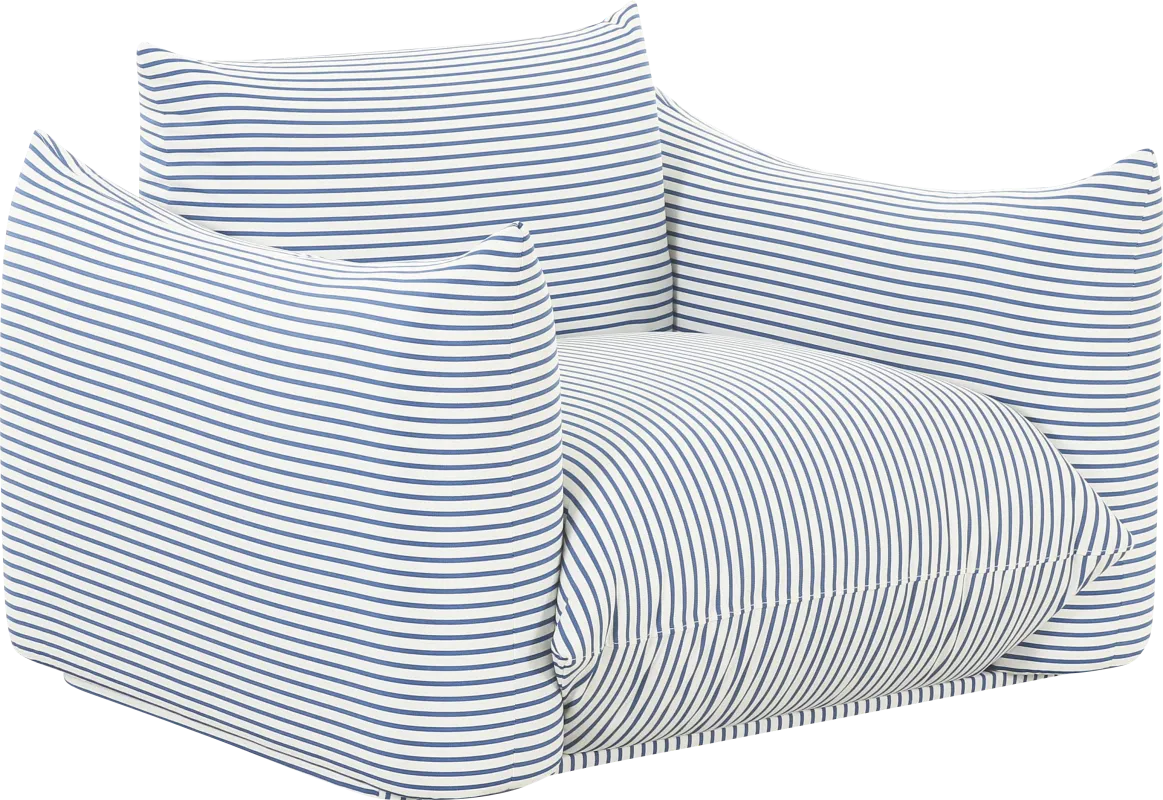 Macgeary Blue Accent Chair