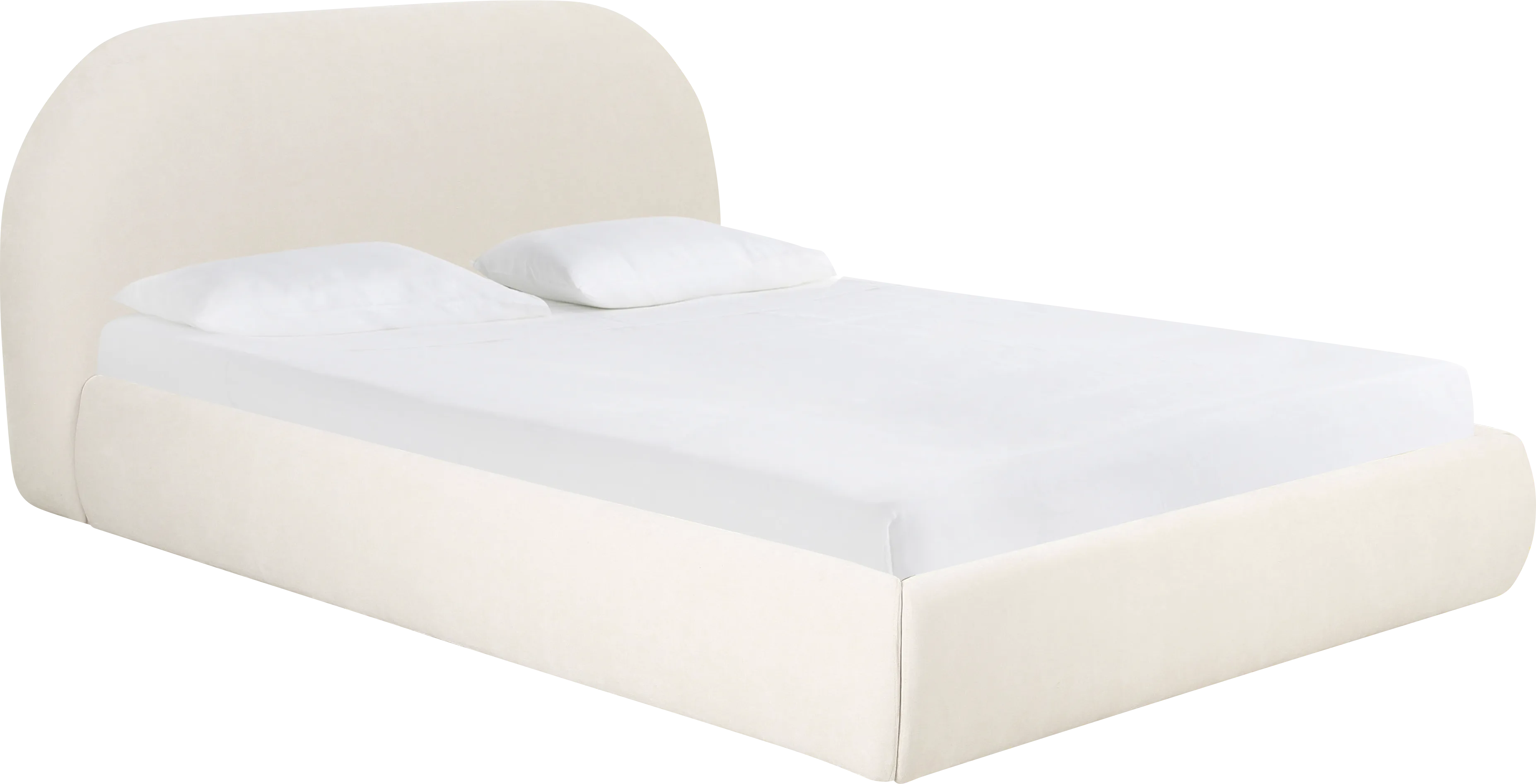 Buremda Cream Queen Bed
