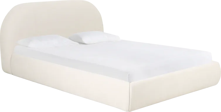 Buremda Cream Queen Bed