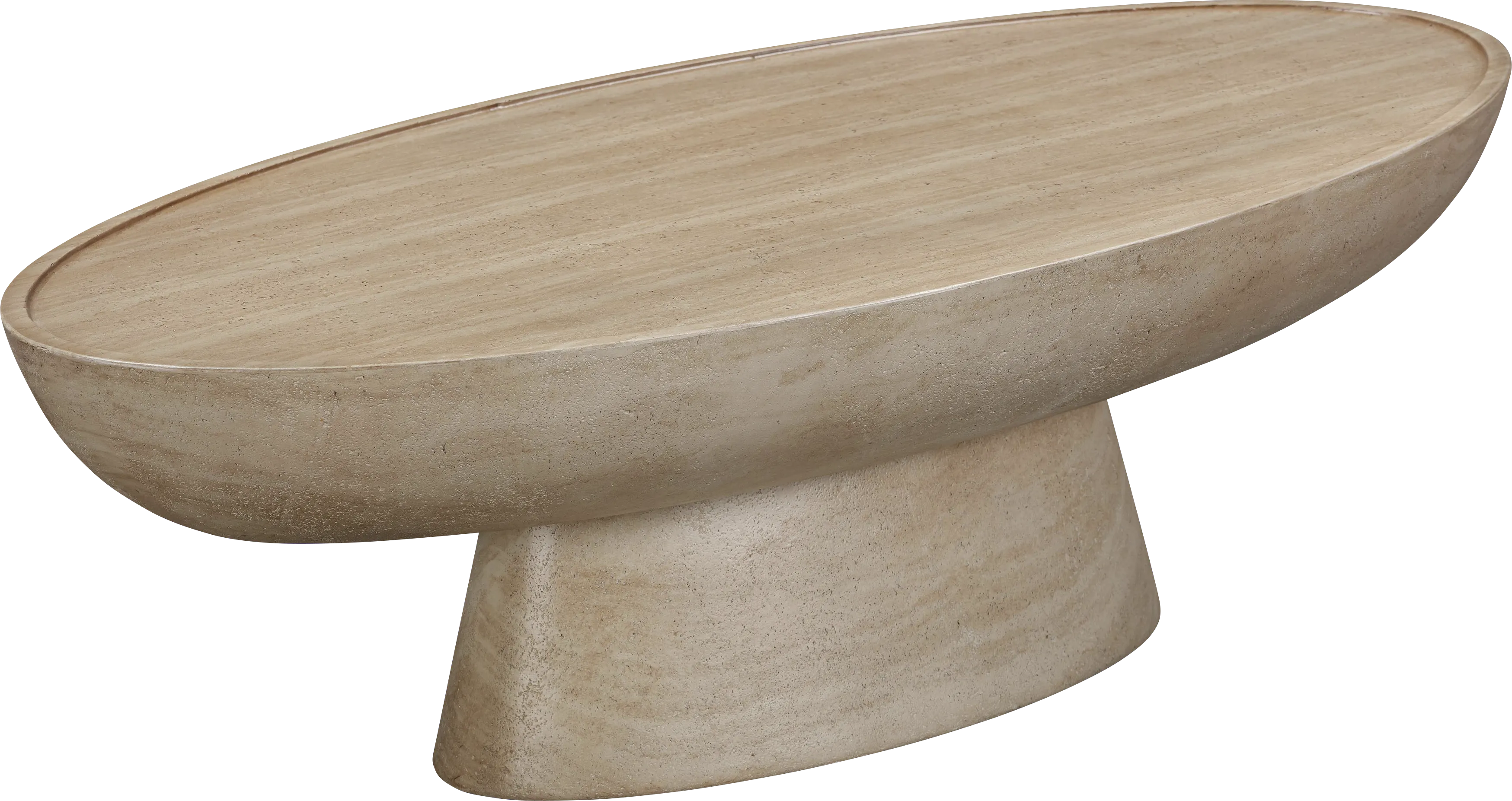 Outdoor Carodon Brown Cocktail Table - Thumbnail - Image 1