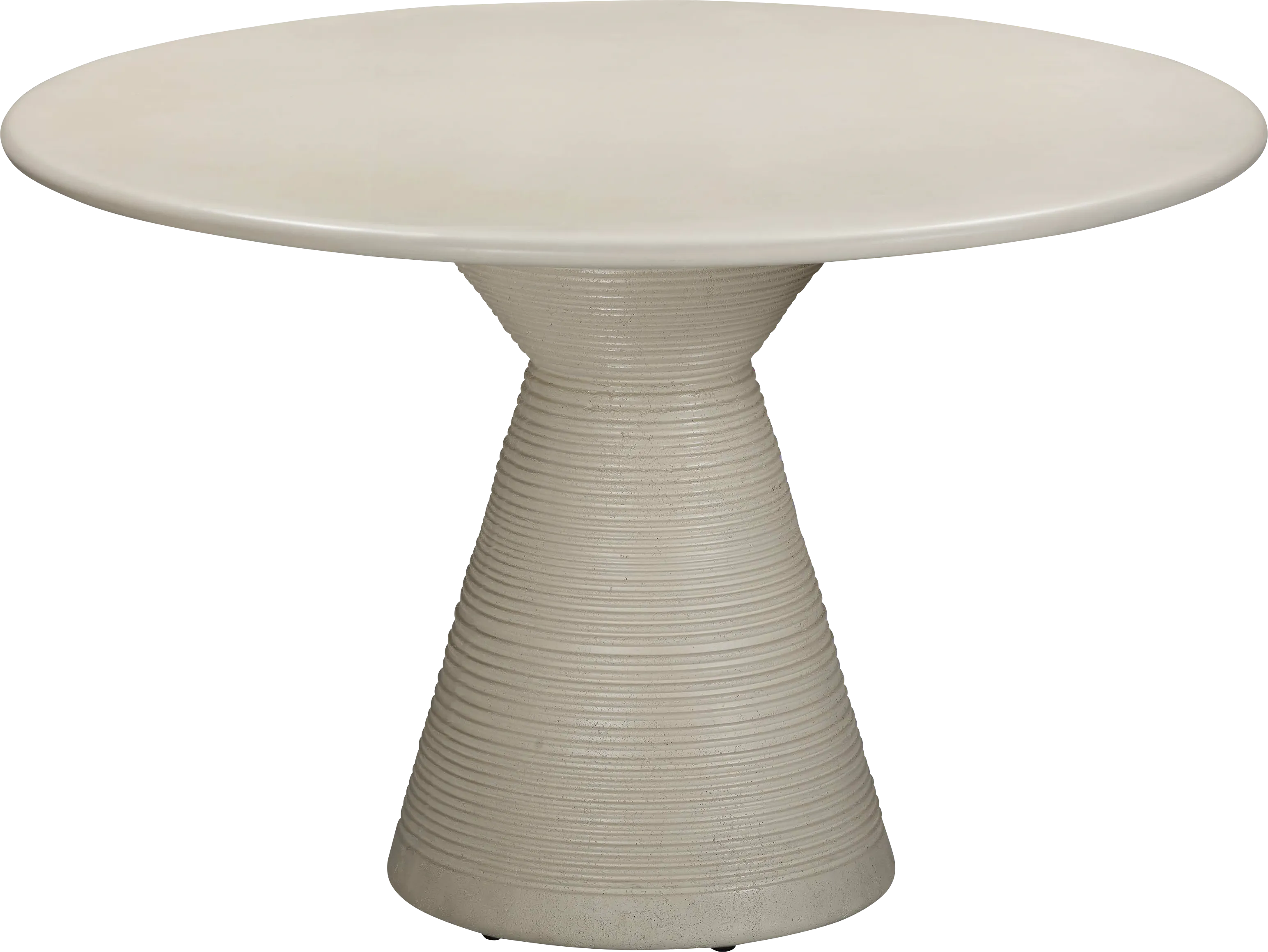 Outdoor Gathings Beige Dining Table - Thumbnail - Image 1