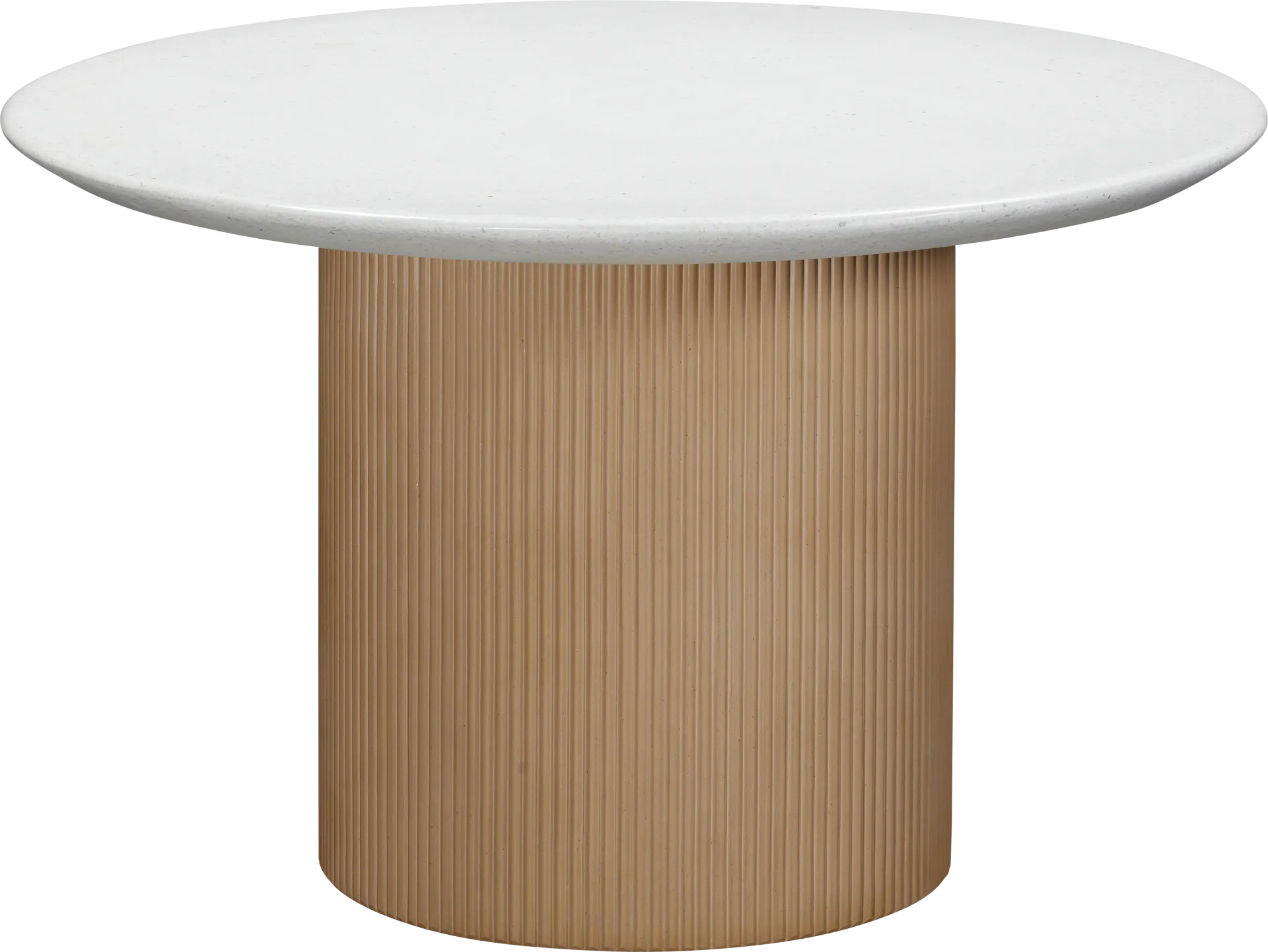 Outdoor Glyndora White Dining Table - Image 1