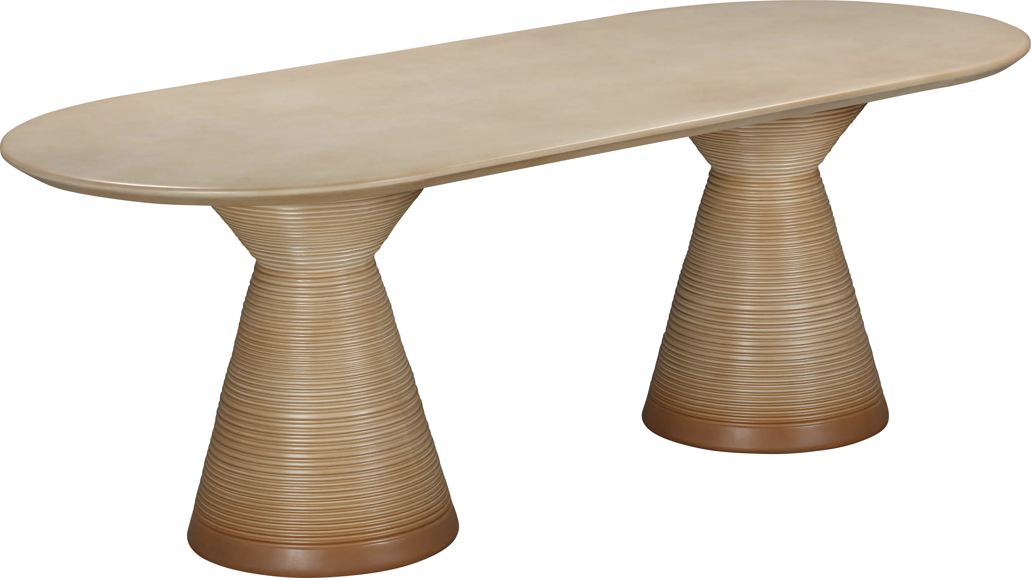 Outdoor Hudspeth Terracotta Dining Table - Thumbnail - Image 1