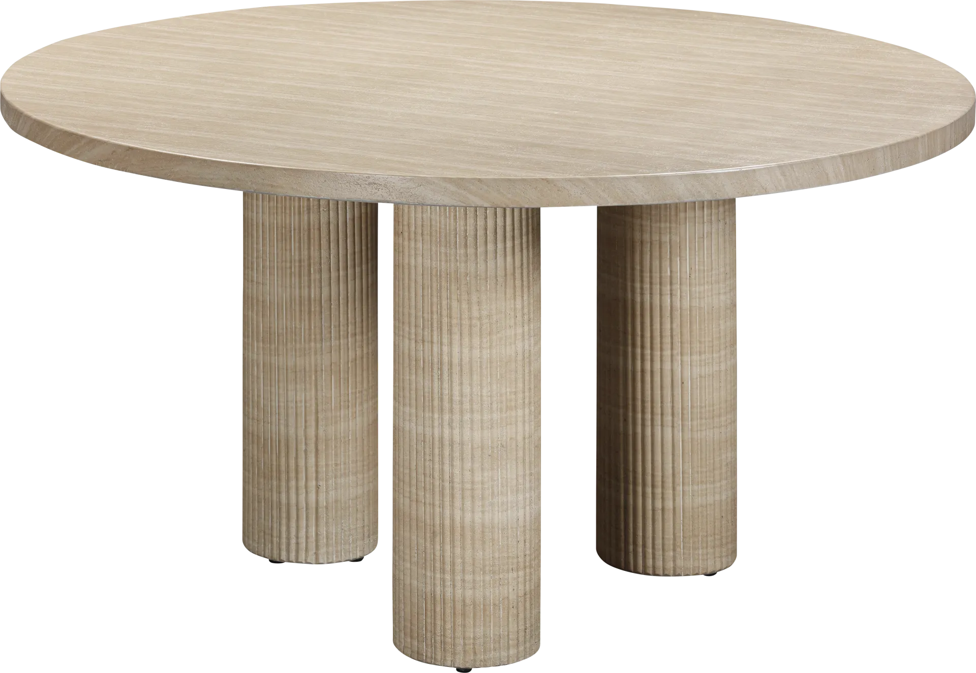 Outdoor Lawonna Natural Dining Table - Image 1
