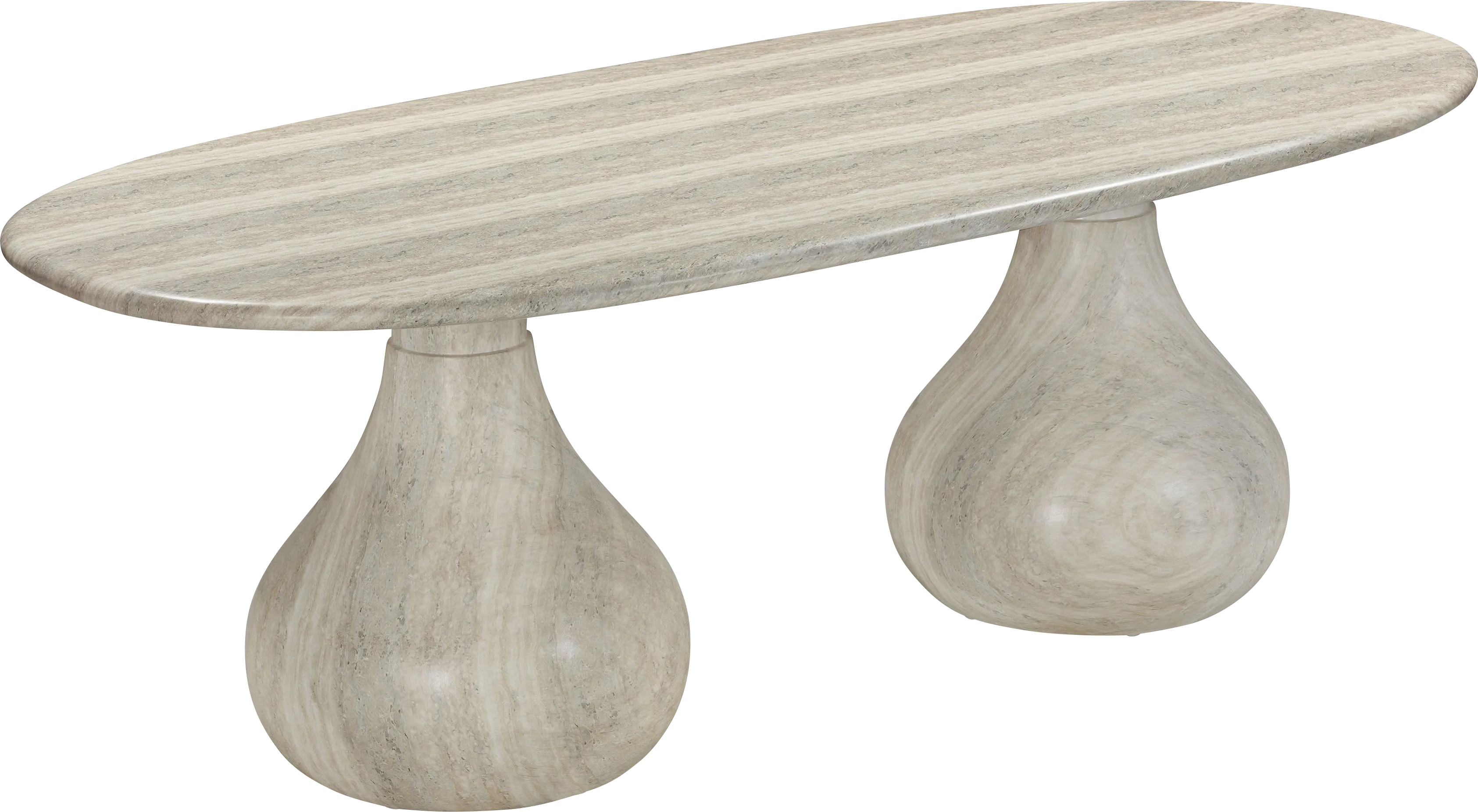 Outdoor Causeyside Natural Dining Table - Thumbnail - Image 1