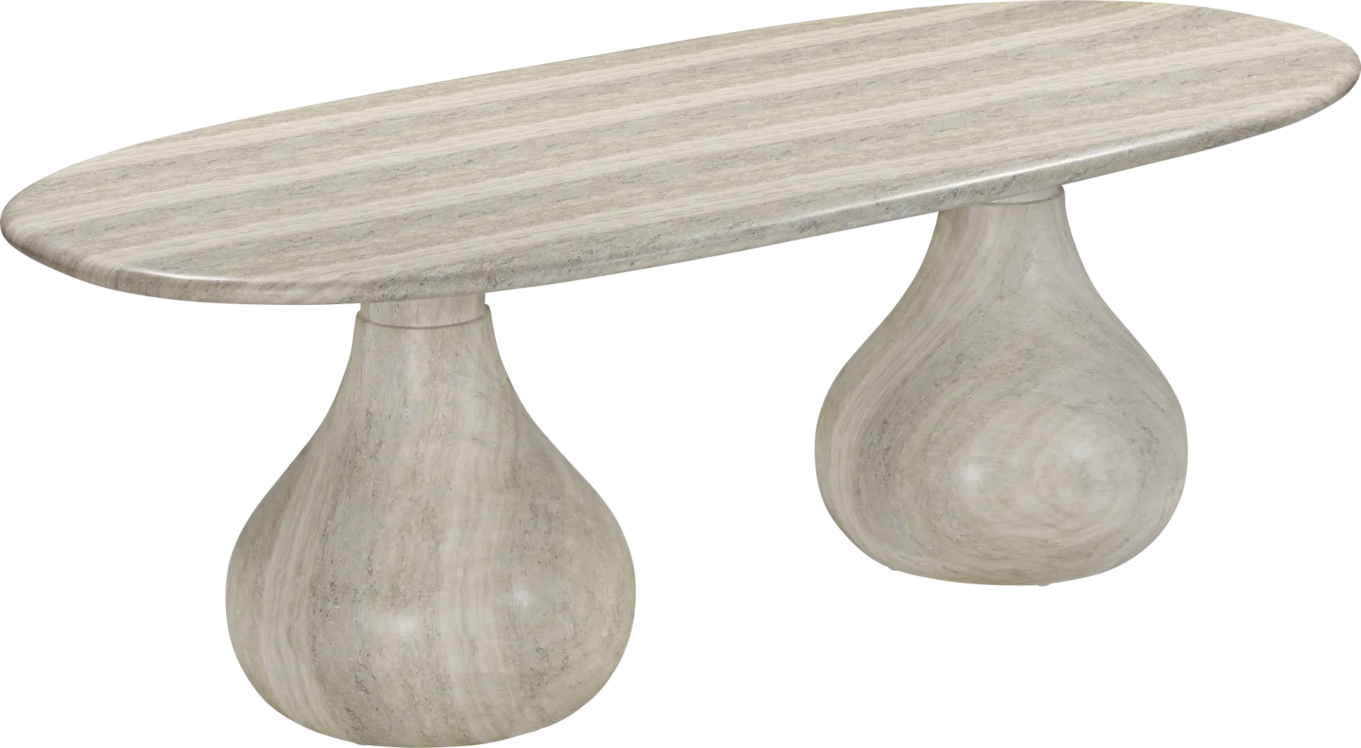 Outdoor Causeyside Natural Dining Table - Image 1