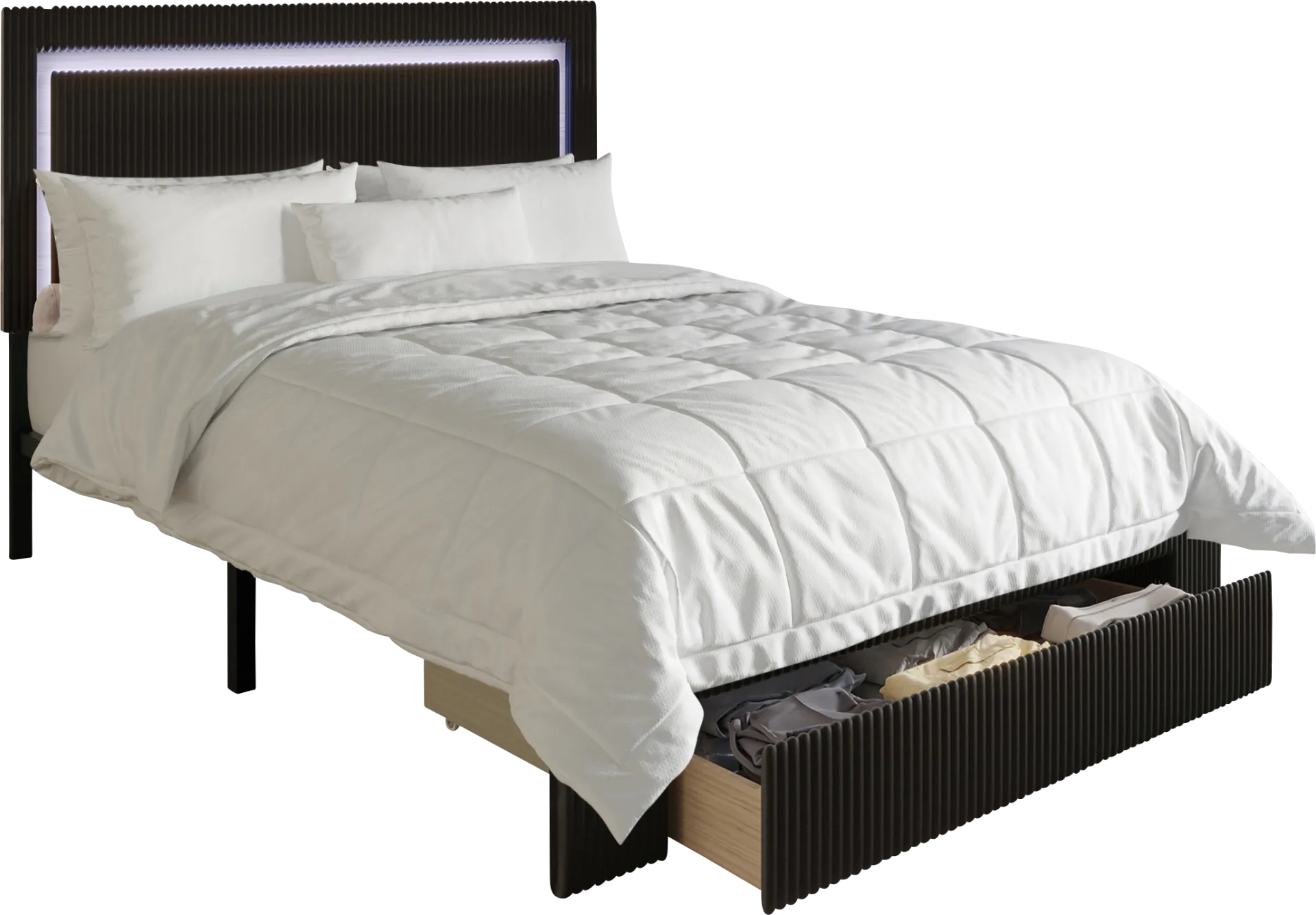 Ligon Black Twin Bed - Image 1