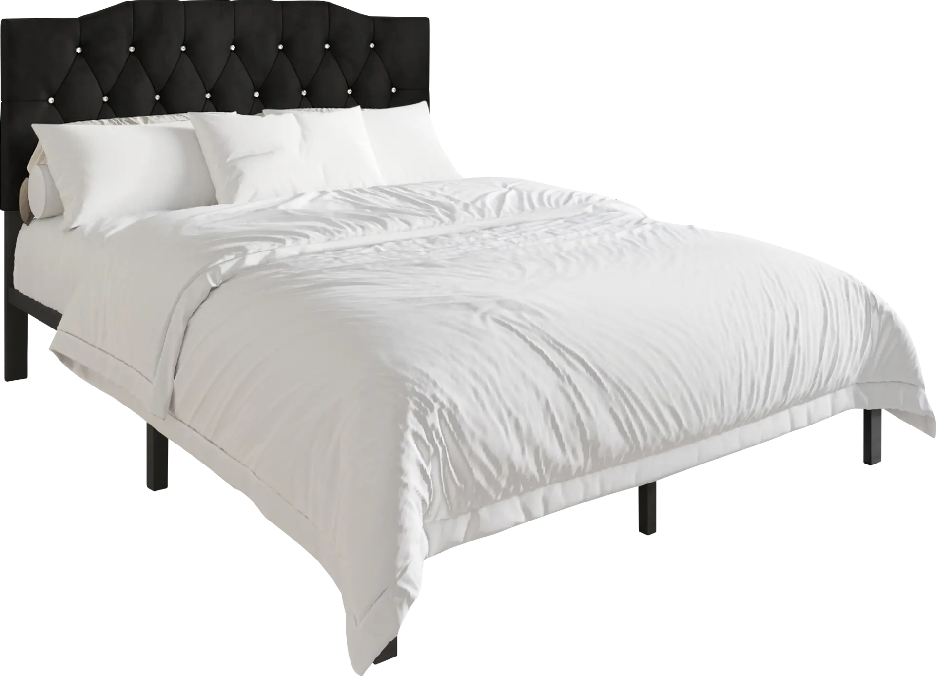 Leveson Black King Bed