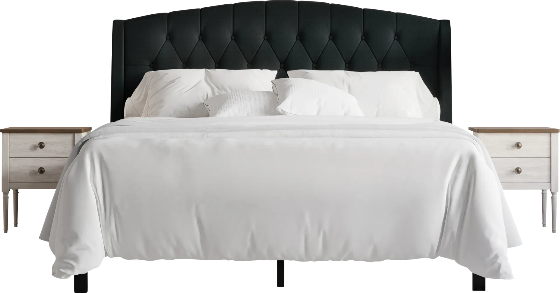 Martway Charcoal 3 PC Queen Bedroom Set - Image 1
