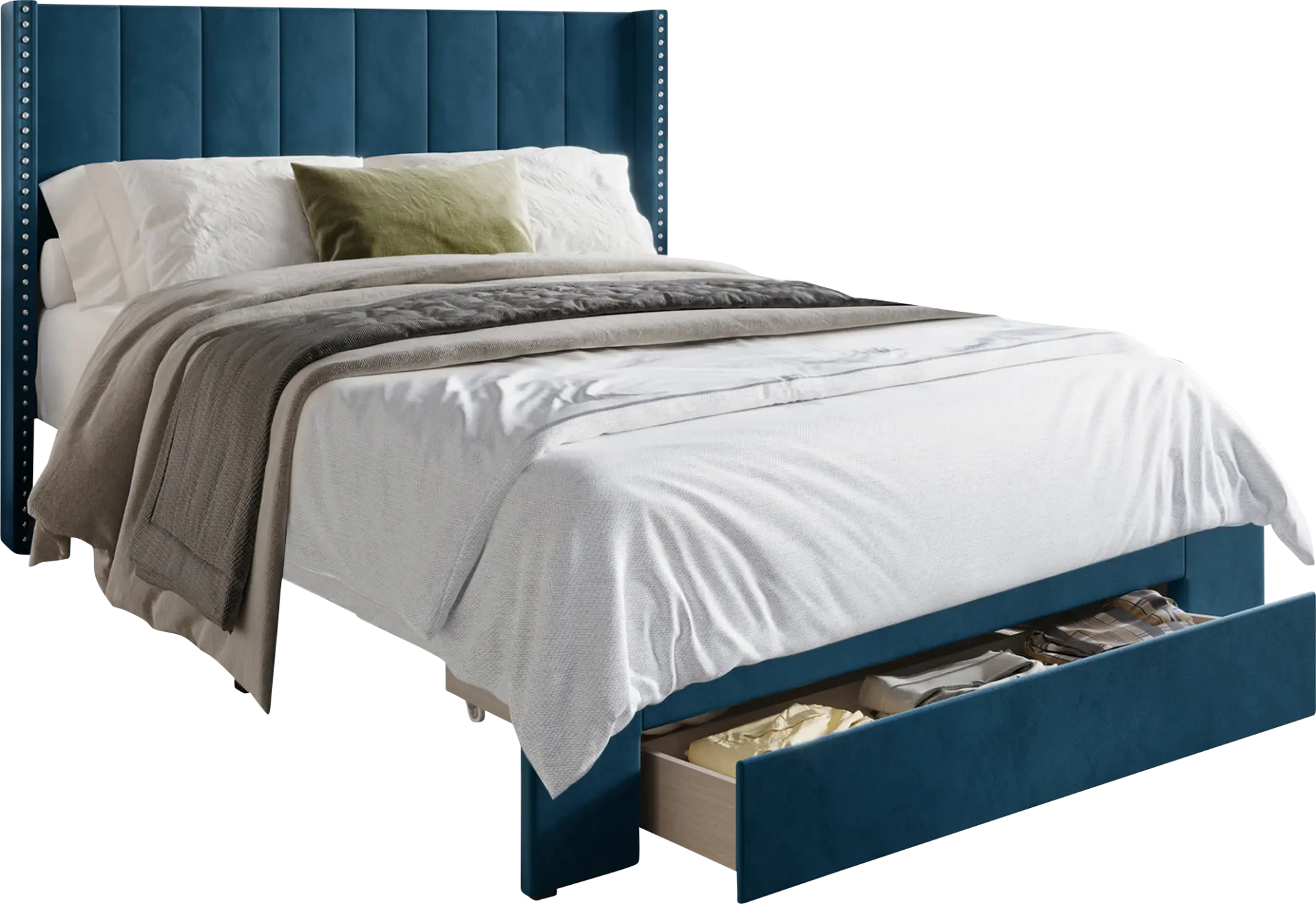 Lischey Blue Full Bed