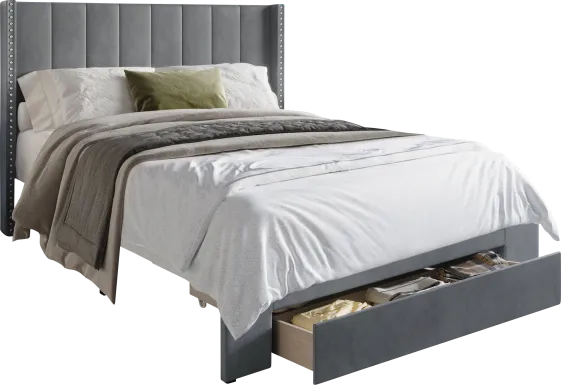 Lischey Gray King Bed