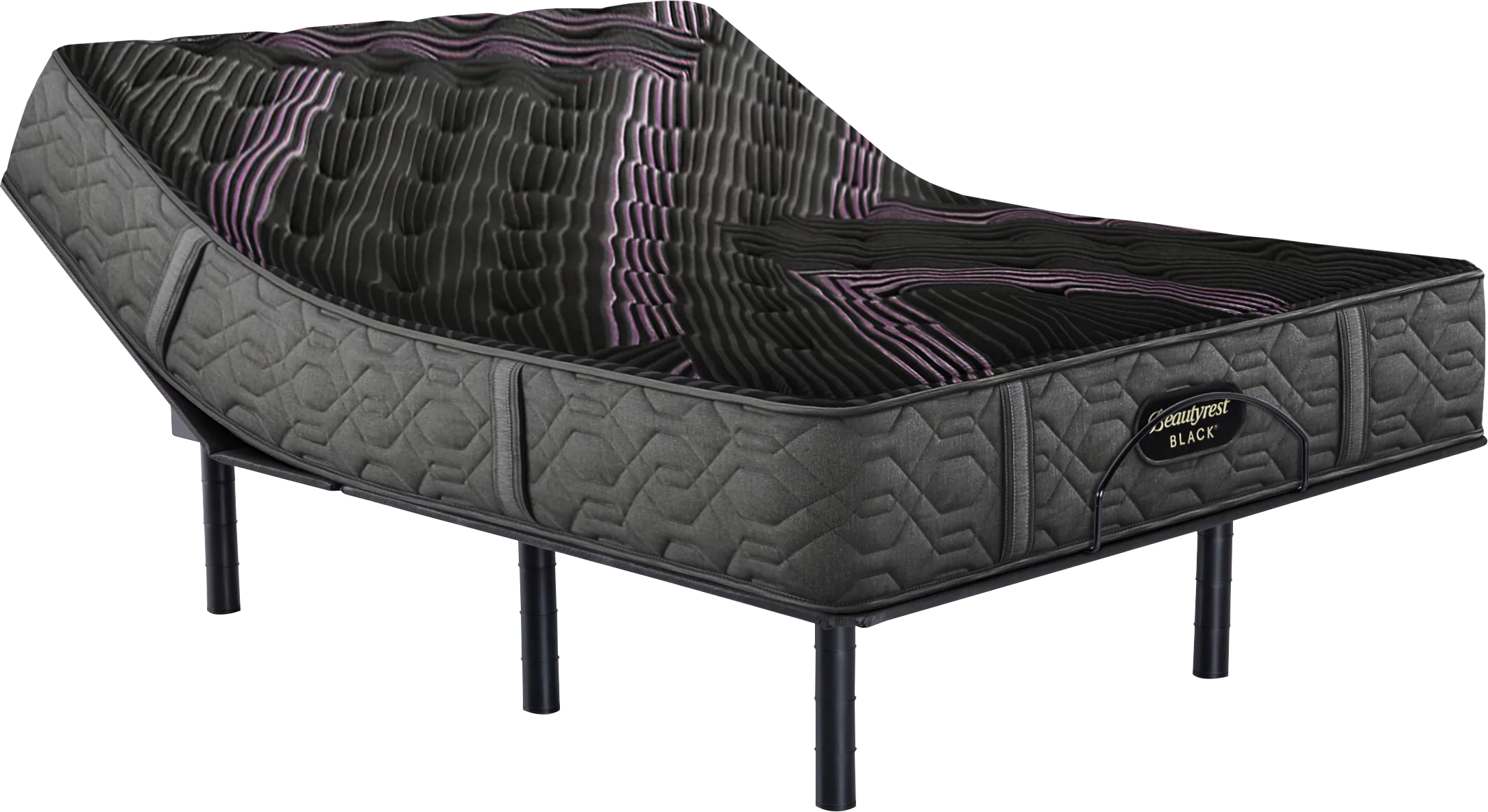 Beautyrest Black Series Two Medium Split King Mattress Set with Head Up Only Base - Thumbnail - Image 1