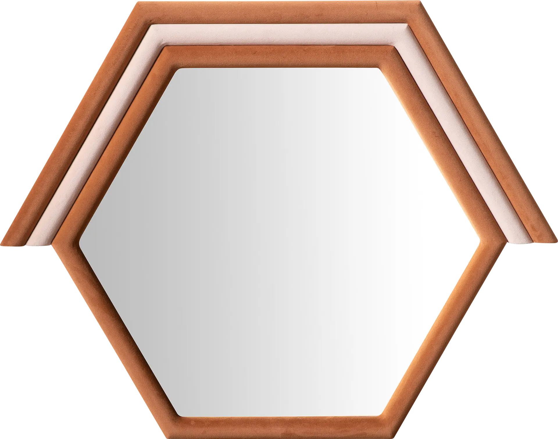 Bilwyn II Orange Mirror