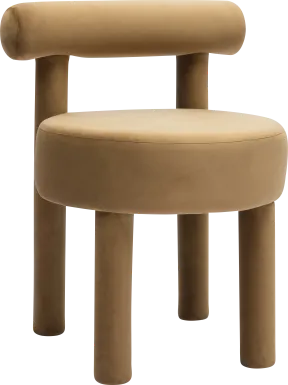 Carmela Ann Cognac Dining Chair