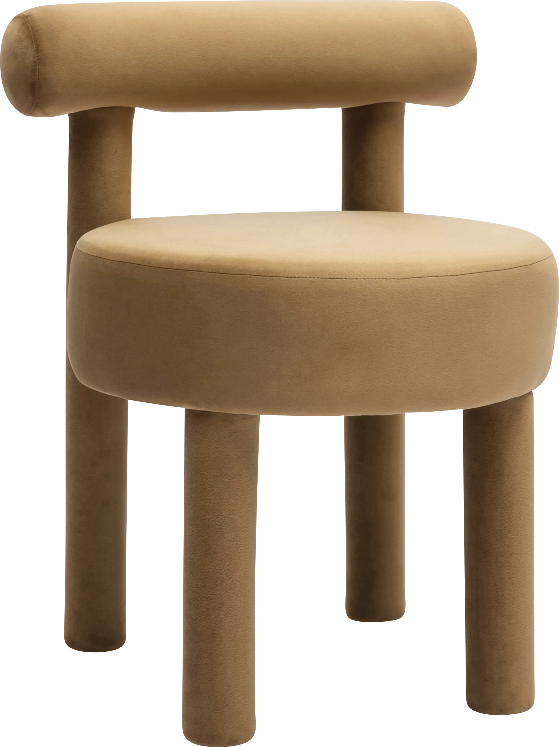 Carmela Ann Cognac Dining Chair - Image 1