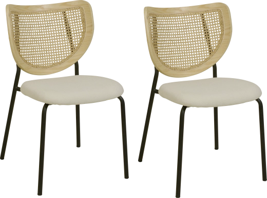 Congaree Natural Dining Chair, Set of 2