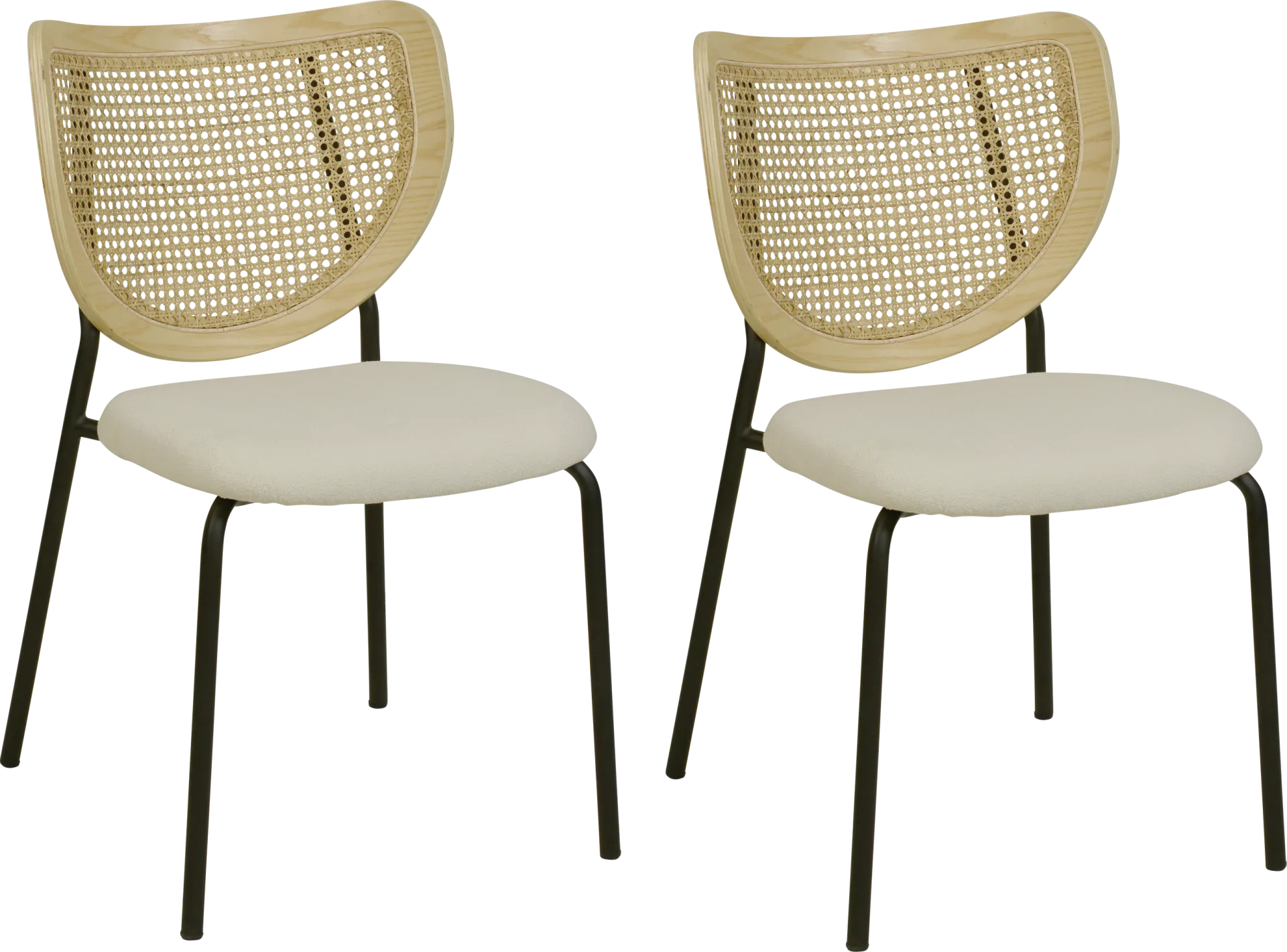 Congaree Natural Dining Chair, Set of 2 - Image 1