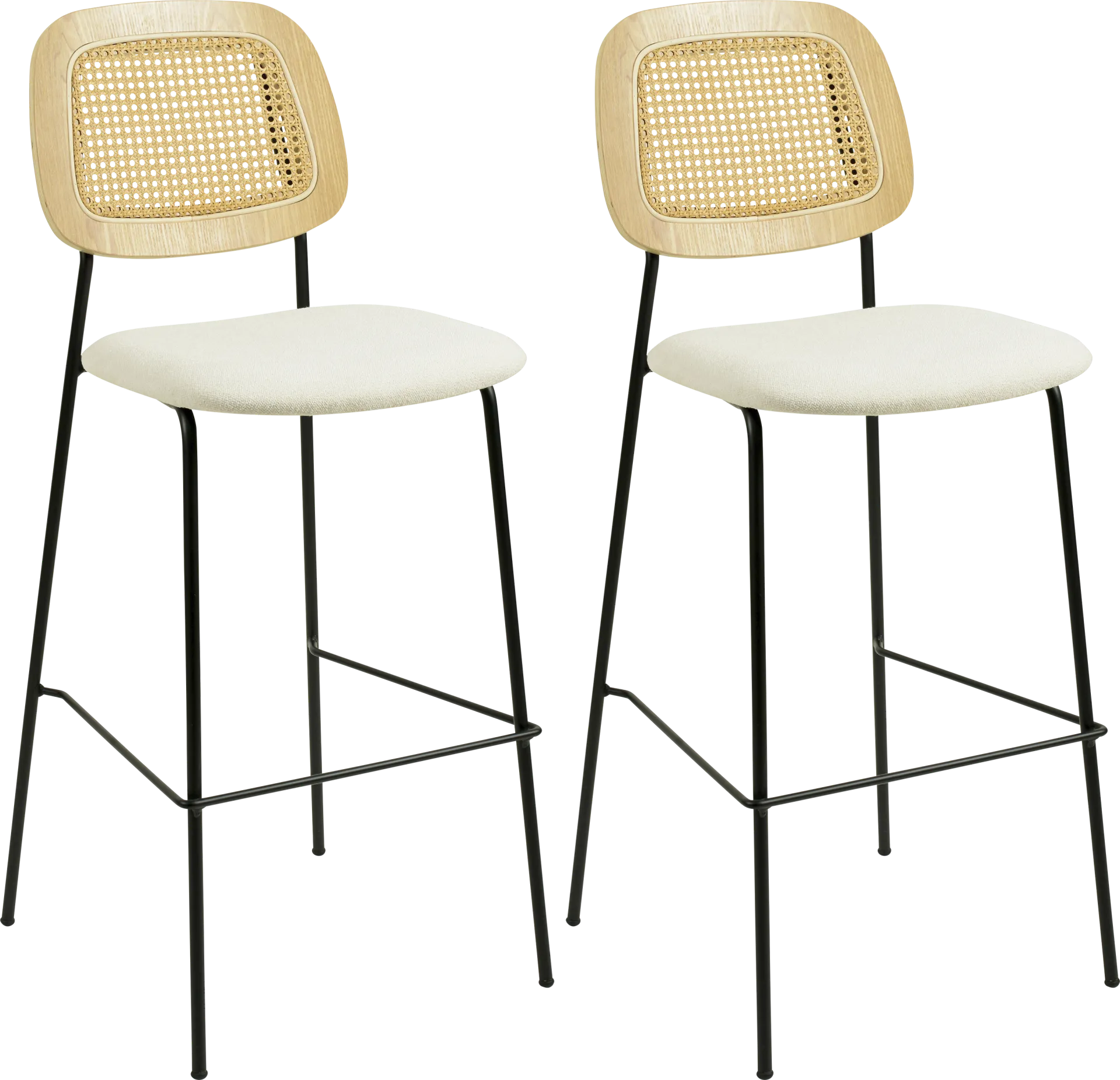 Cushendall Natural Counter Stool, Set of 2 - Image 1