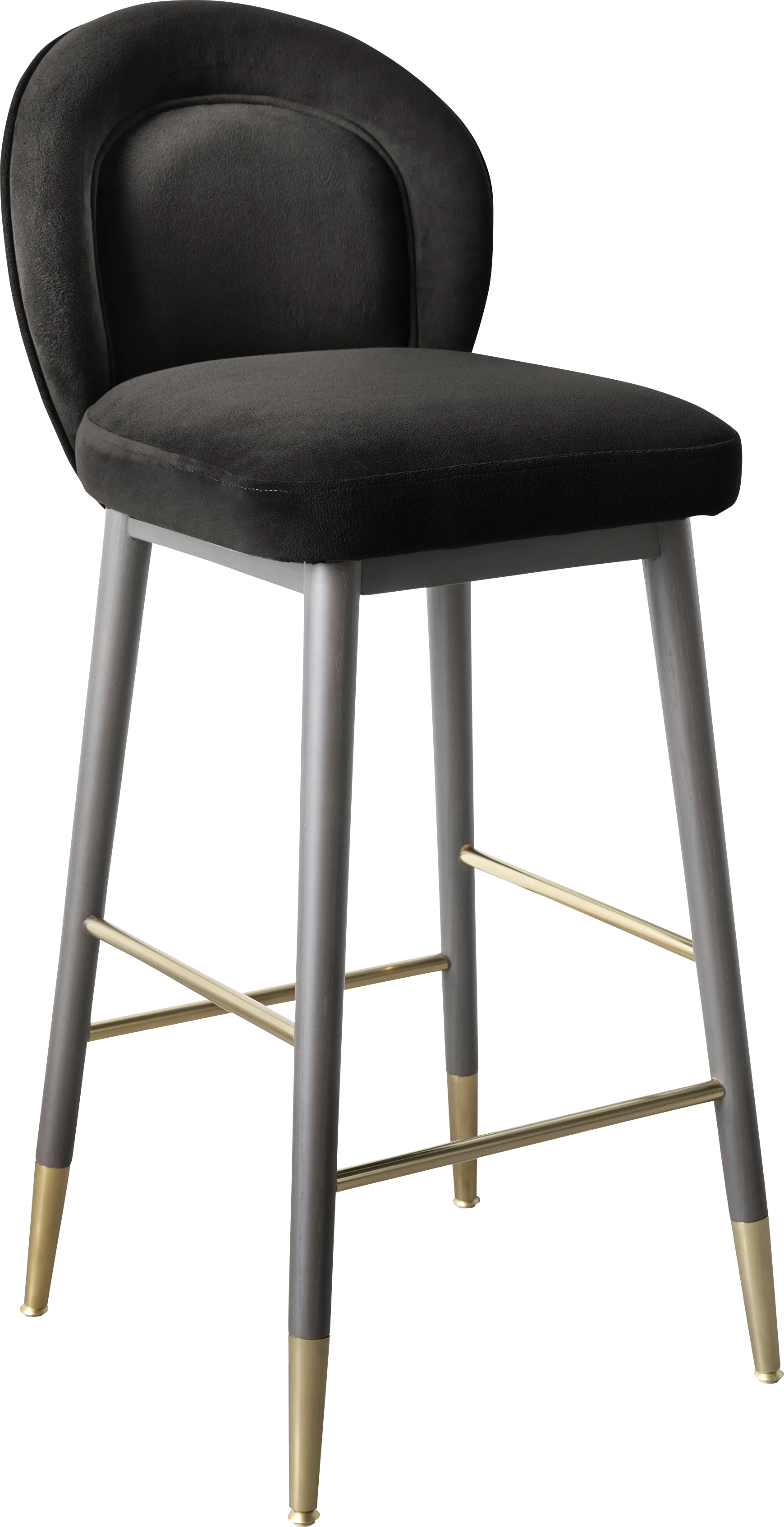 Foxlair Charcoal Barstool - Thumbnail - Image 1