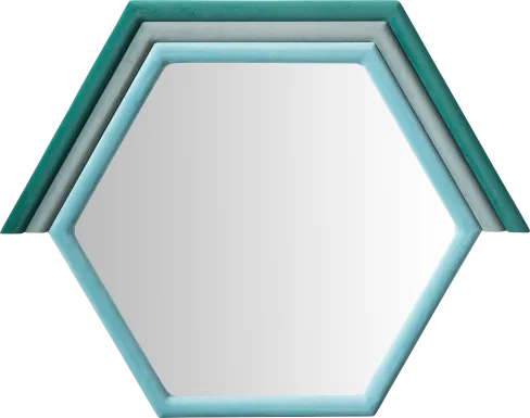 Bilwyn II Blue Mirror