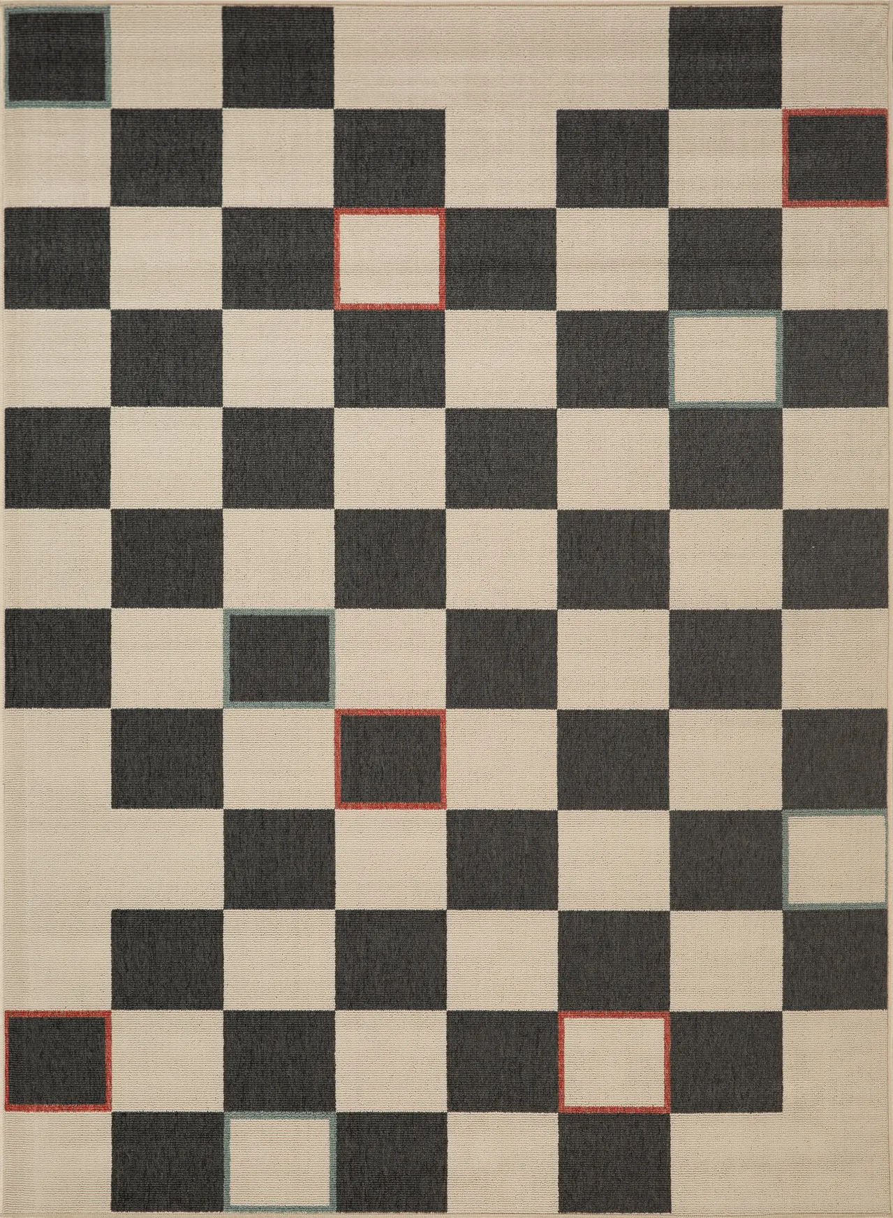 Evette Rios Peachco Beige 8' x 9'9 Indoor/Outdoor Rug - Image 1