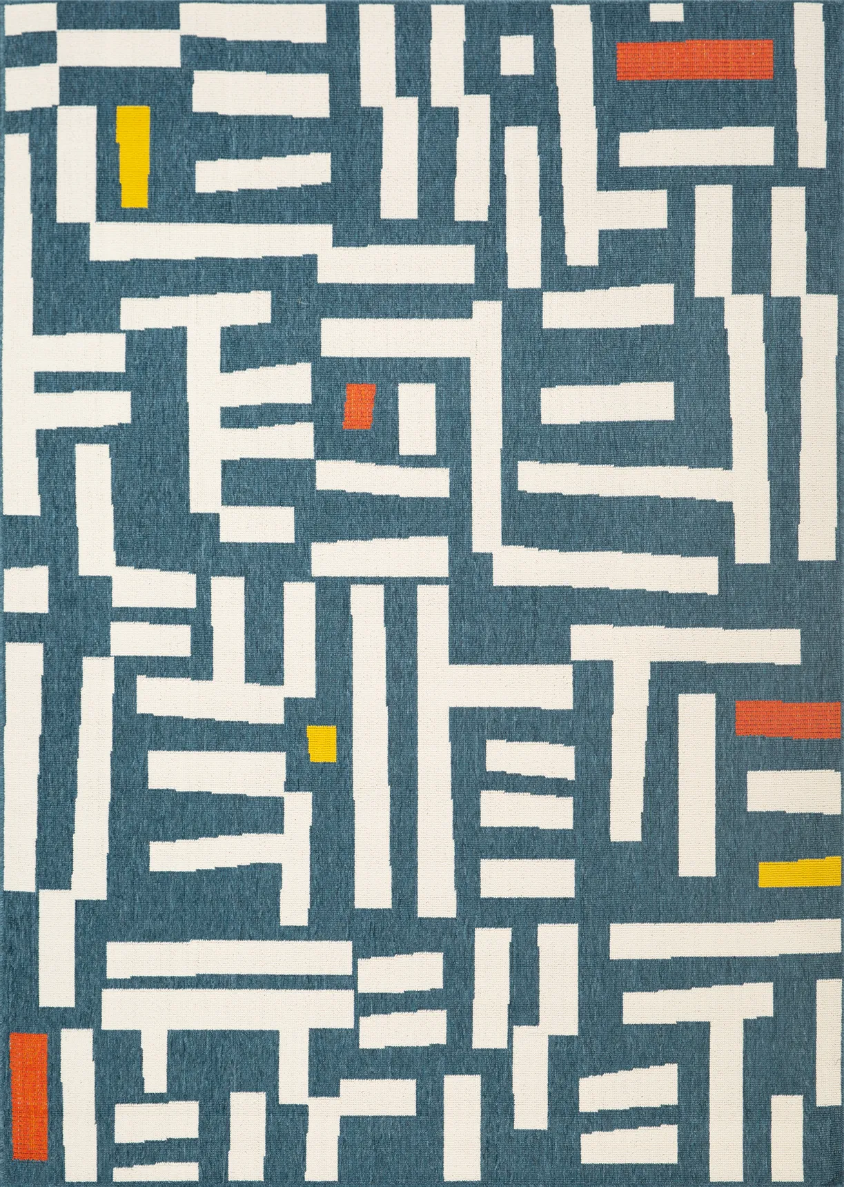 Evette Rios Swanton Blue 8' x 9'9 Indoor/Outdoor Rug - Image 1