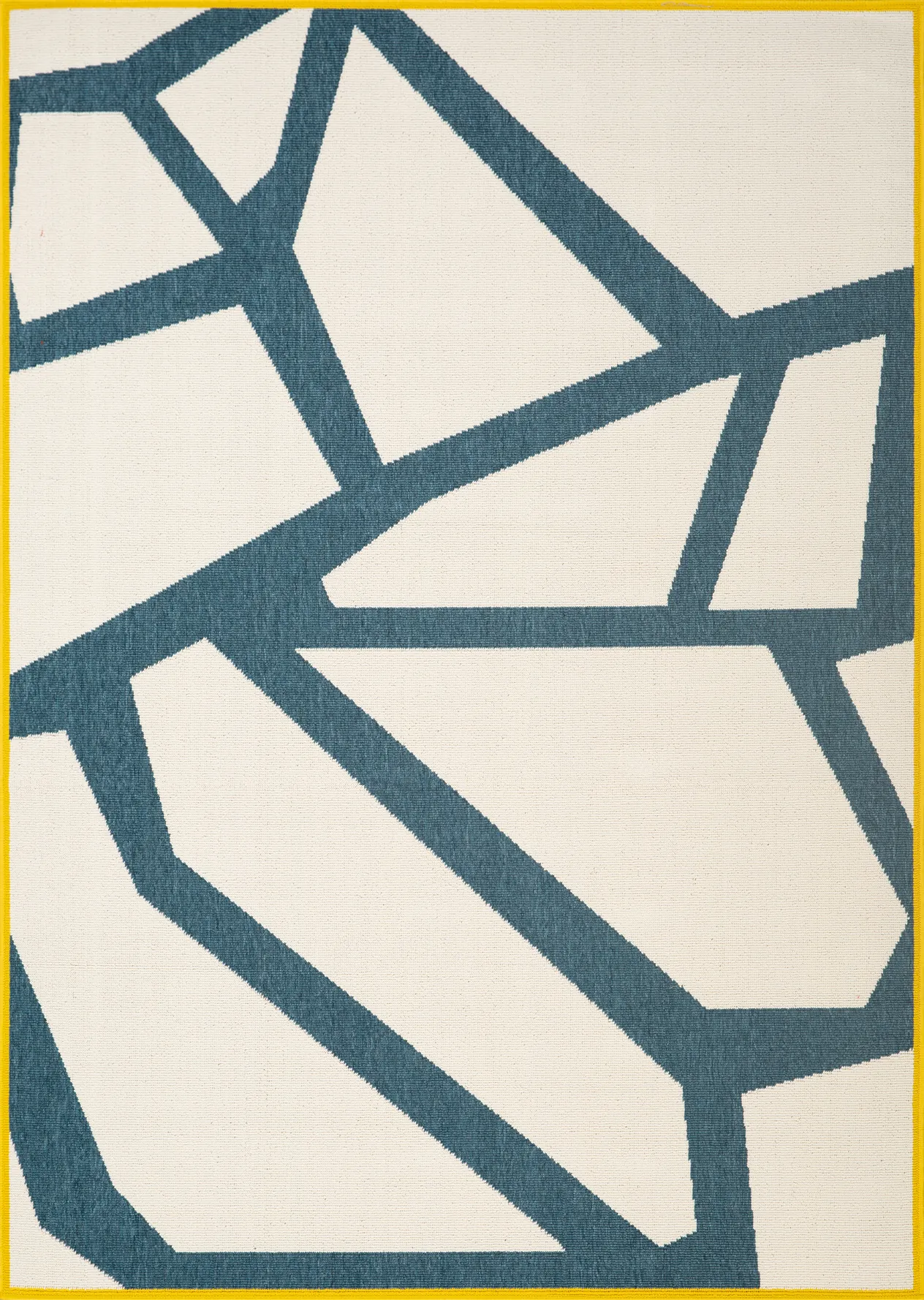 Evette Rios Karlisle White 8' x 9'9 Indoor/Outdoor Rug - Image 1