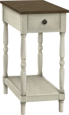 Wilrob White Accent Table