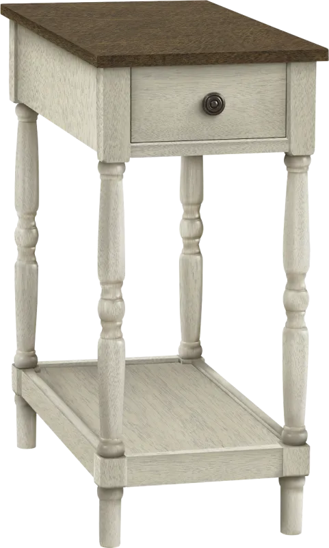 Wilrob White Accent Table