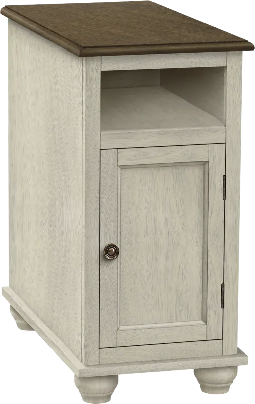 Whittondale White Accent Table