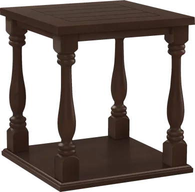Bloxham Espresso Accent Table