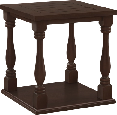 Bloxham Espresso Accent Table